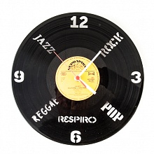 Hodiny z gramodesky KLOX MUSIC