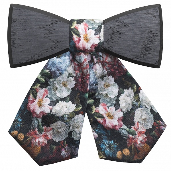 Dámský dřevěný motýlek Dark Rose | BeWooden