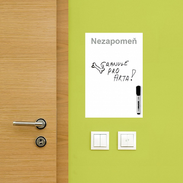 Tabule „Nezapomeň” s fixem (t20) | Fugu