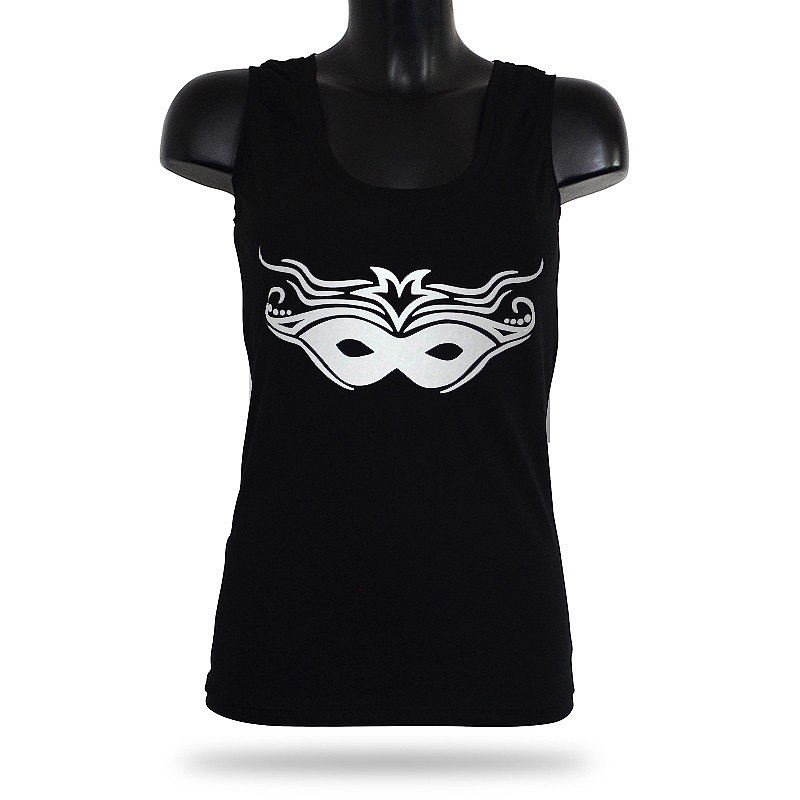 SUMMER LADY MASK - BLACK/SILVER
